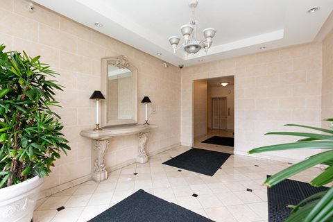 Apartment Building in Los Angeles Lobby