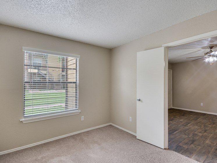 Master Bedroom Area  | Bookstone and Terrace Apartments | Irving, Texas