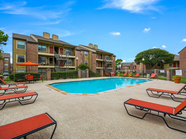 The Second Pool  | Bookstone and Terrace Apartments | Irving, Texas