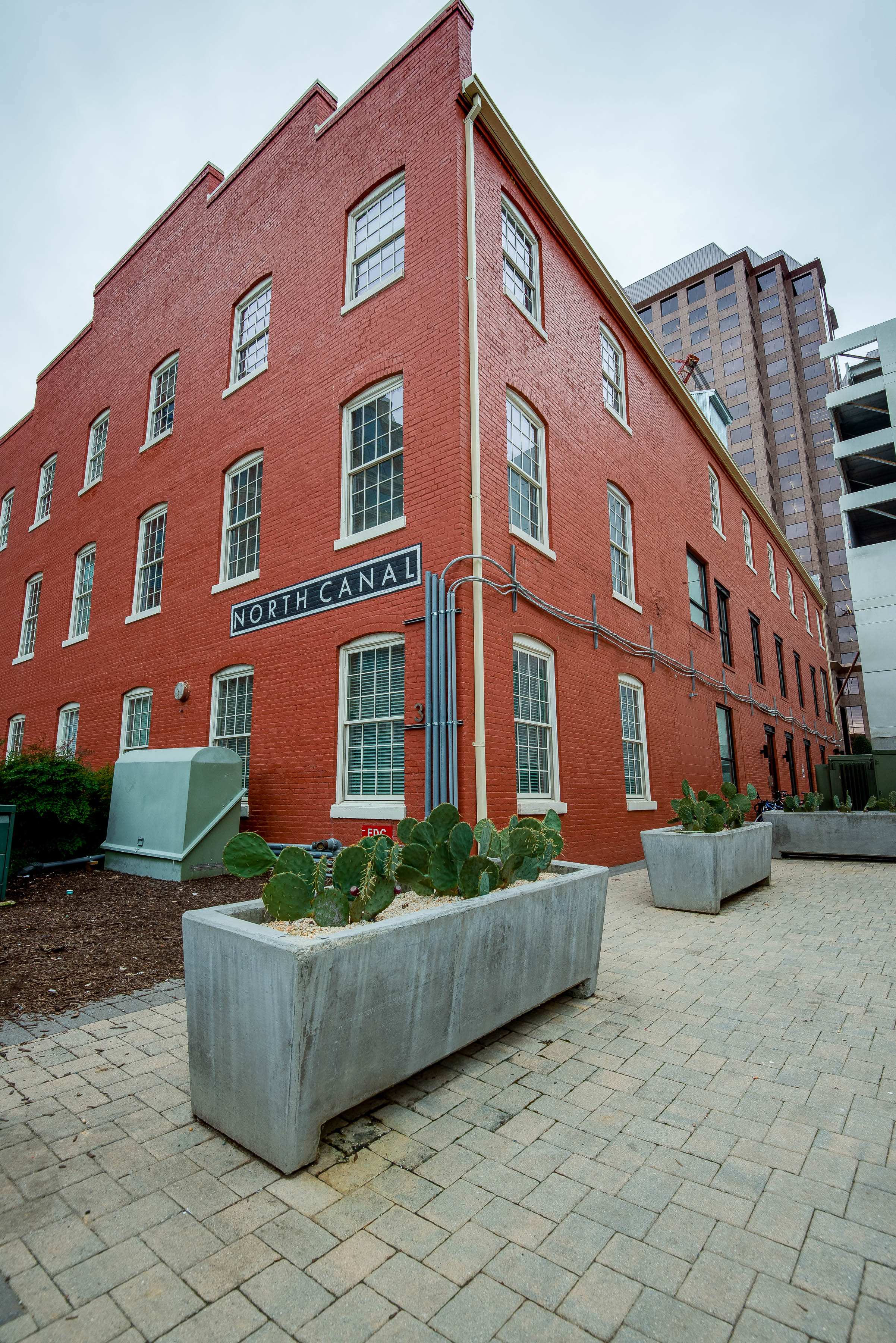 The Locks - North Canal building