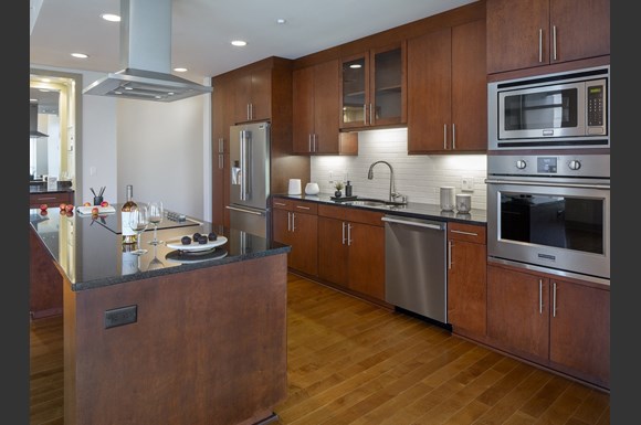 Westwood Luxury Apartments Wilshire Victoria Unit 502 Stainless Steel Upgraded Appliances
