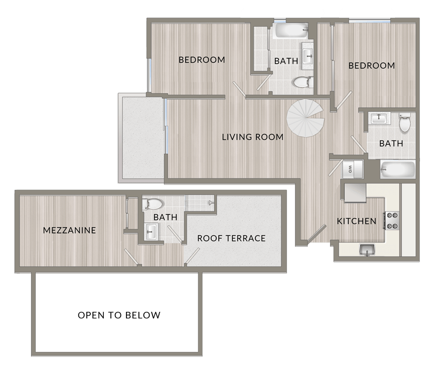 Suite A Floorplan