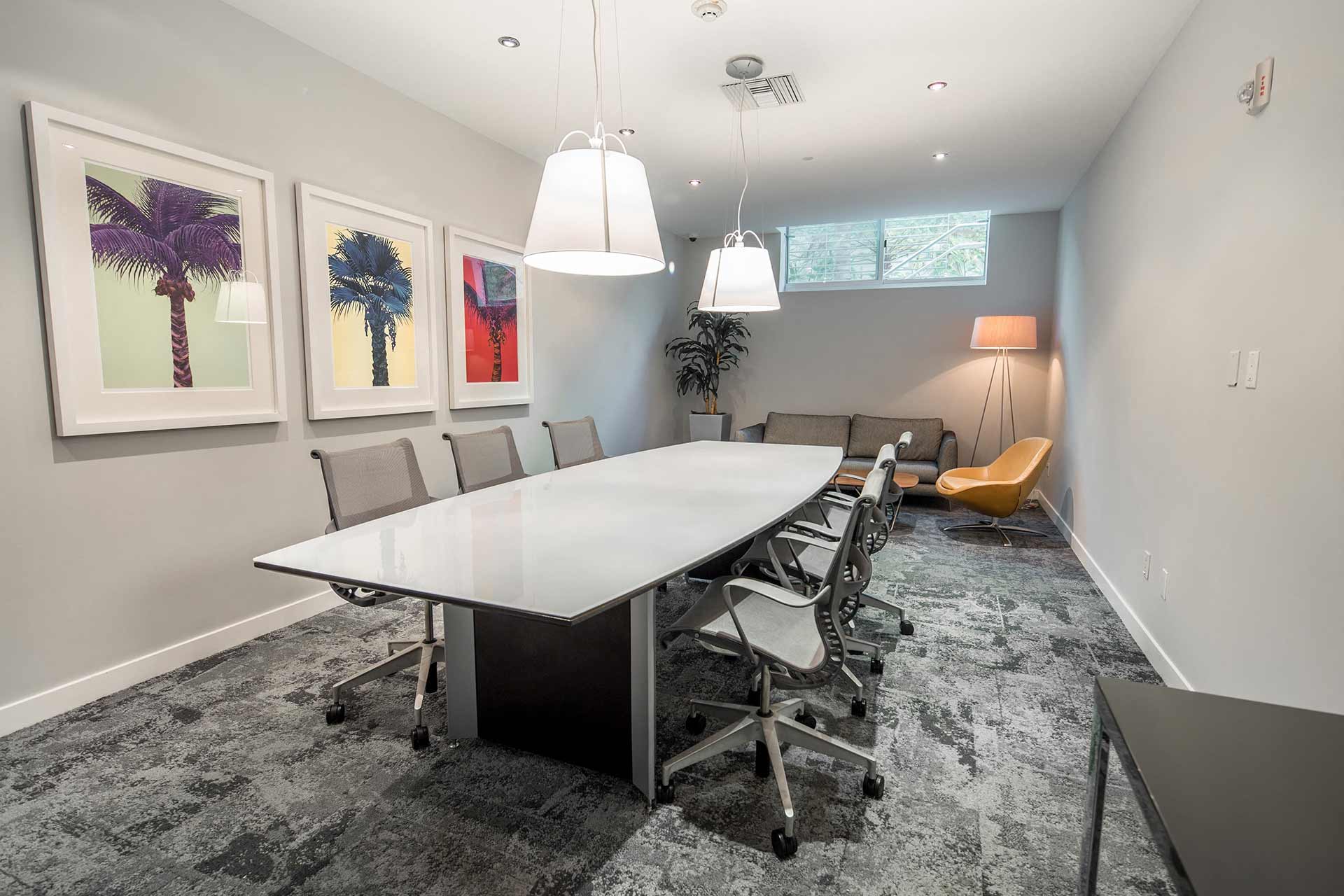 Westwood luxury apartments NMS Wilshire Margot  Conference Room at Wilshire Margot, Los Angeles, 90024 Conference Room