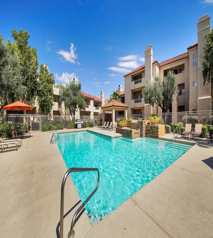 Banner Image with pool viewat Ventana, Scottsdale, Arizona