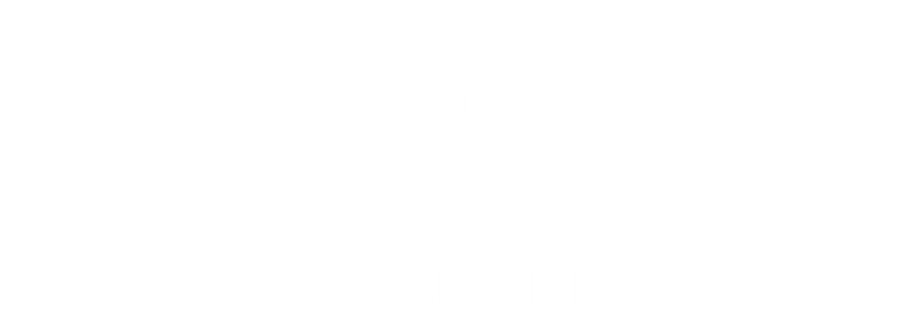 A logo for a company named Rose that offers luxury apartments.