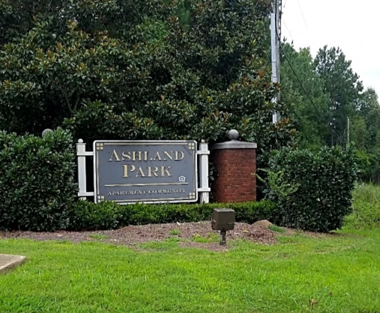 Ashland Park Signage