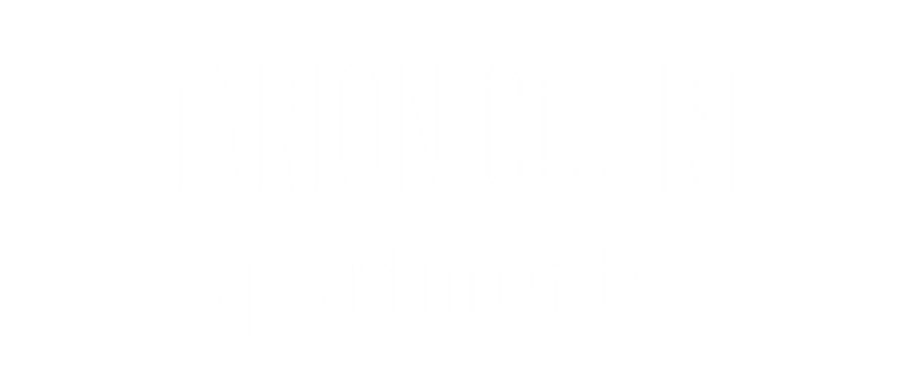 A logo for Marion Court Apartments is displayed.