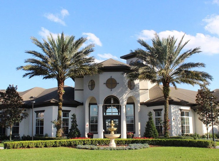 Lake Nona Water Mark Apartments Clubhouse and Leasing Office Facade