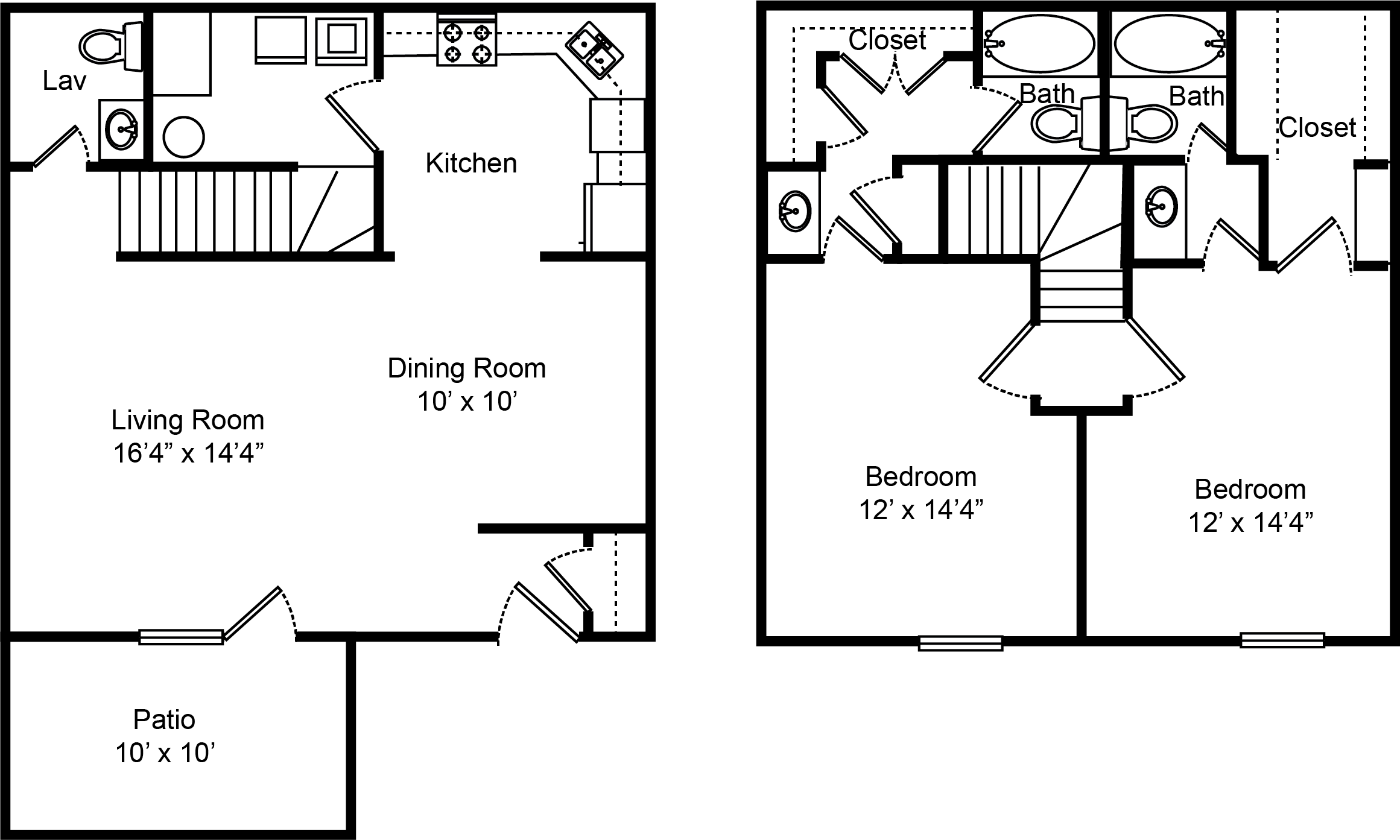 B2 - The Rosemont floor plan