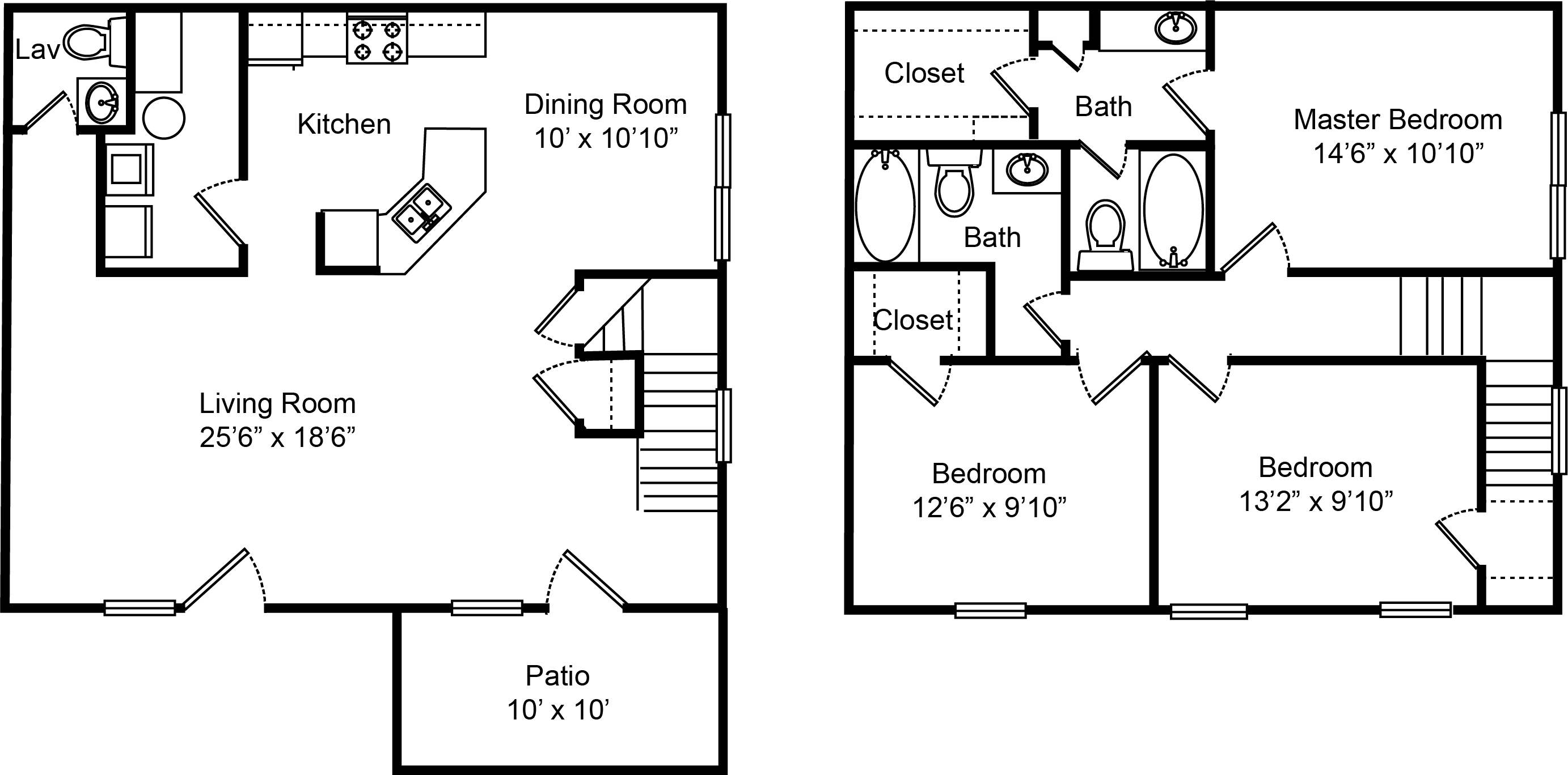 C - The Sierra floor plan