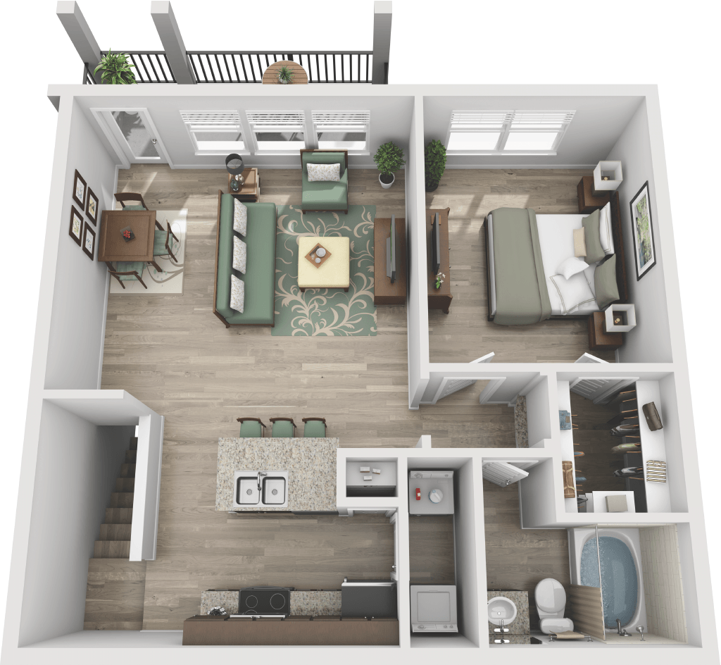 A4 - Los Angeles floor plan