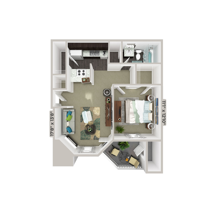 A1 - Gardenia floor plan