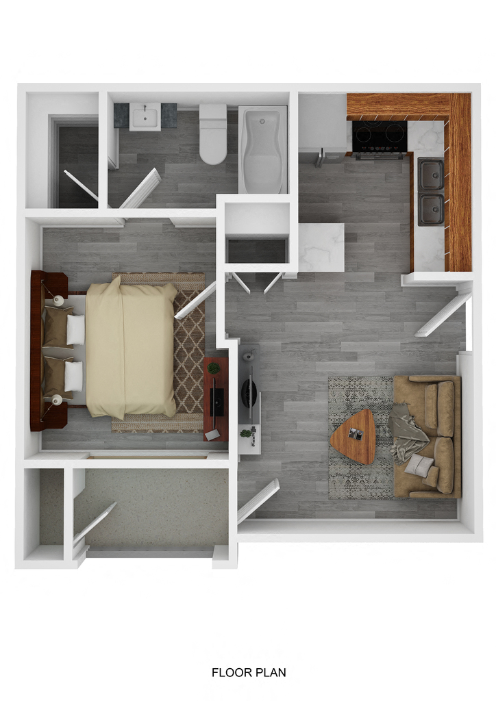 A floor plan