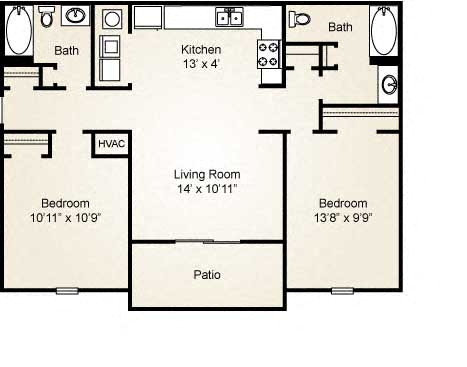 B - Bellamy floor plan