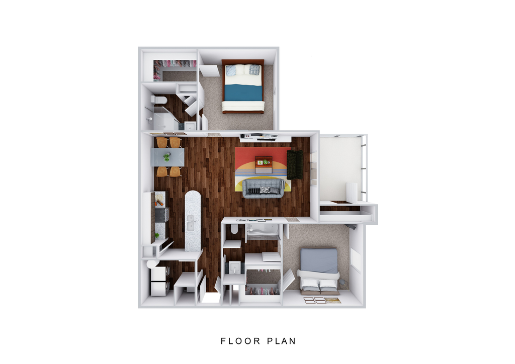 B1 - The Vineyard floor plan
