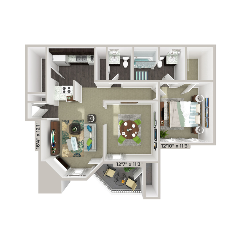 A3 - Woodrose floor plan
