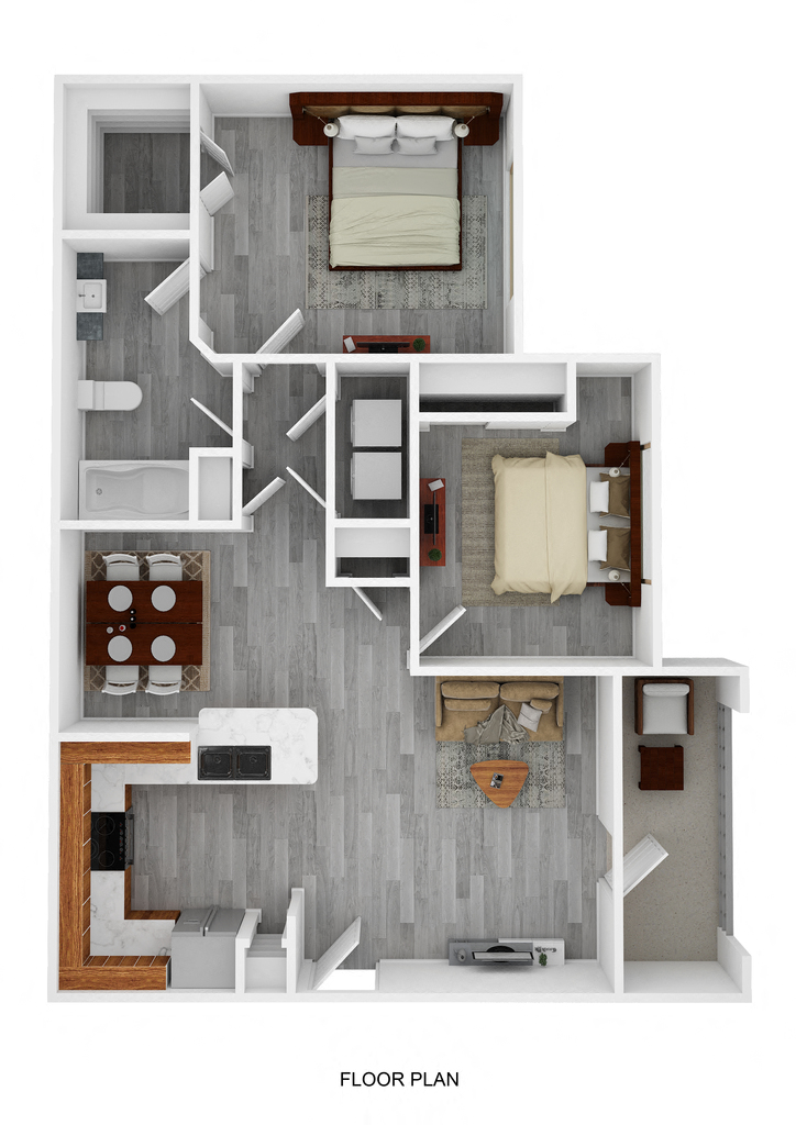 B floor plan
