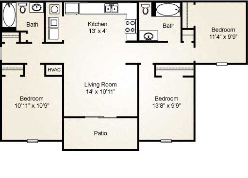 C - Thalian floor plan