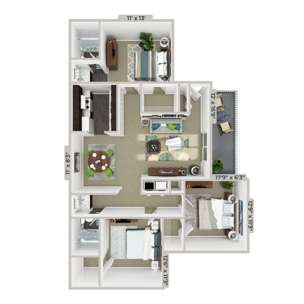 C - Springdale floor plan