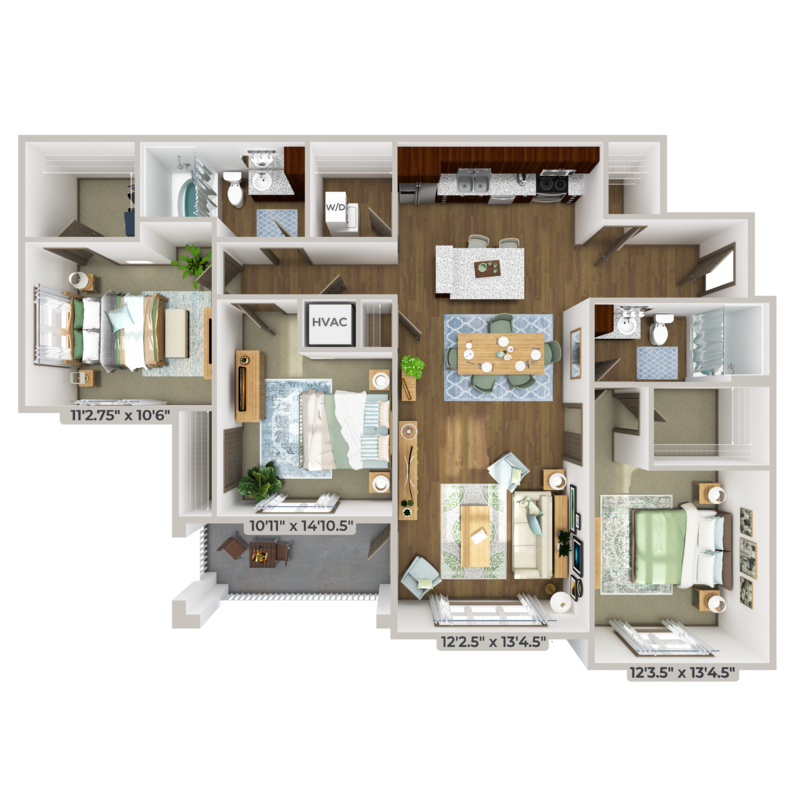 C1 floor plan