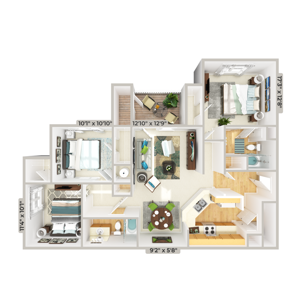 C - Walden floor plan