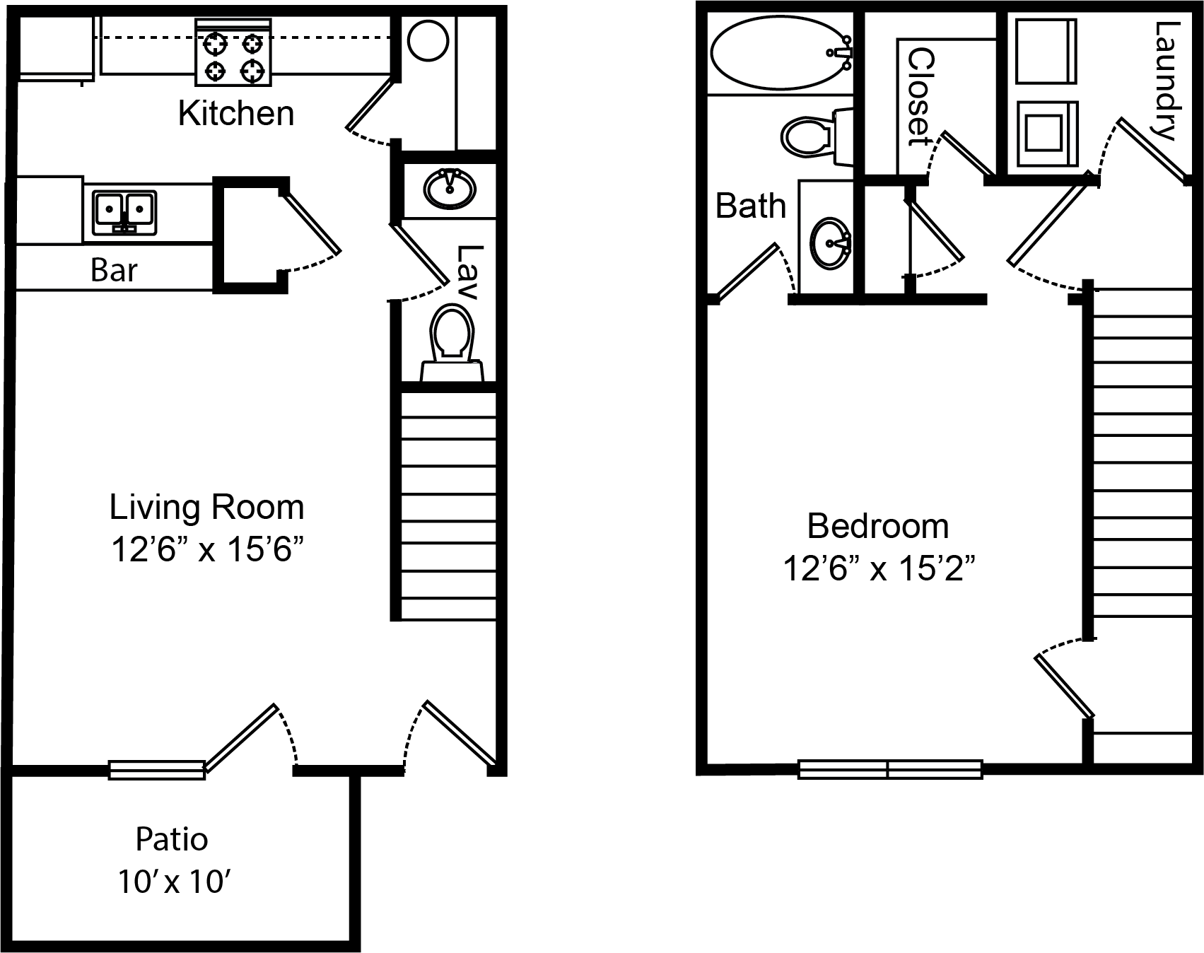 A - The Julian floor plan