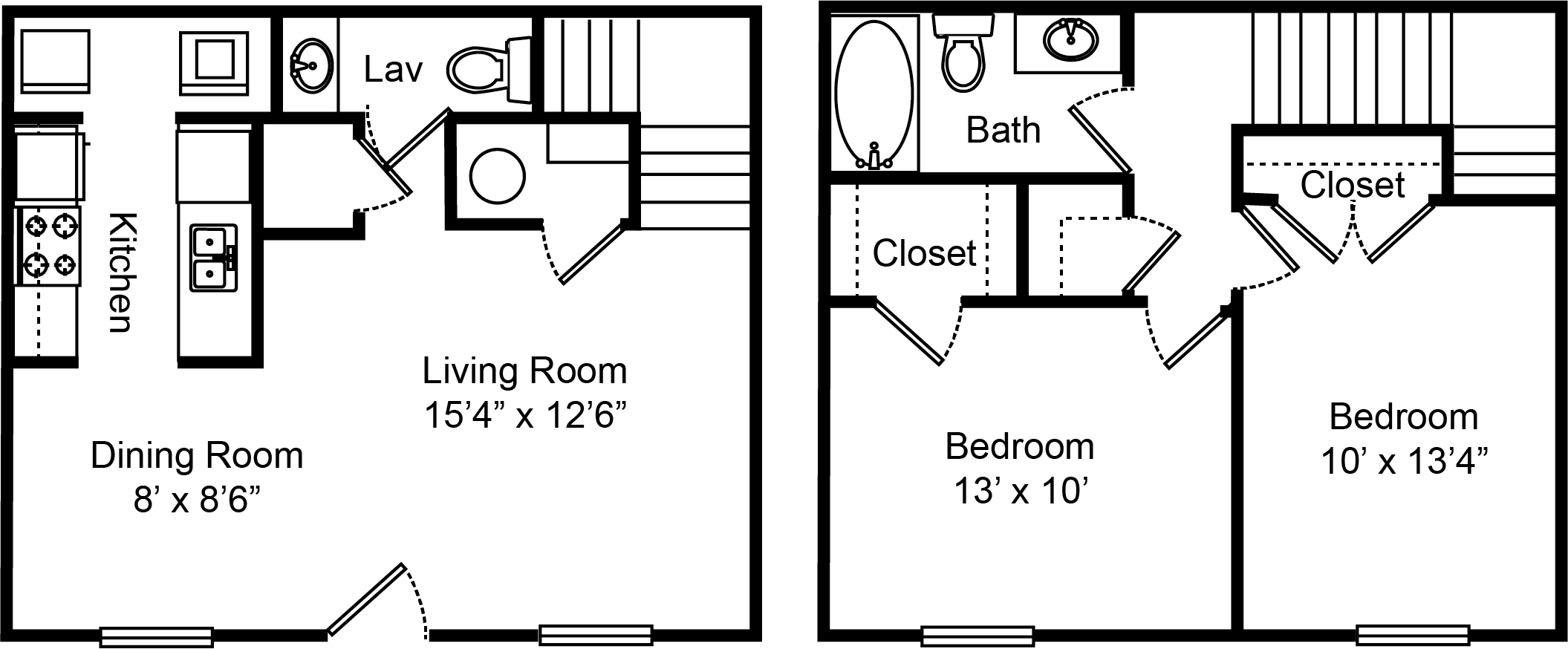 B - The Somerset floor plan