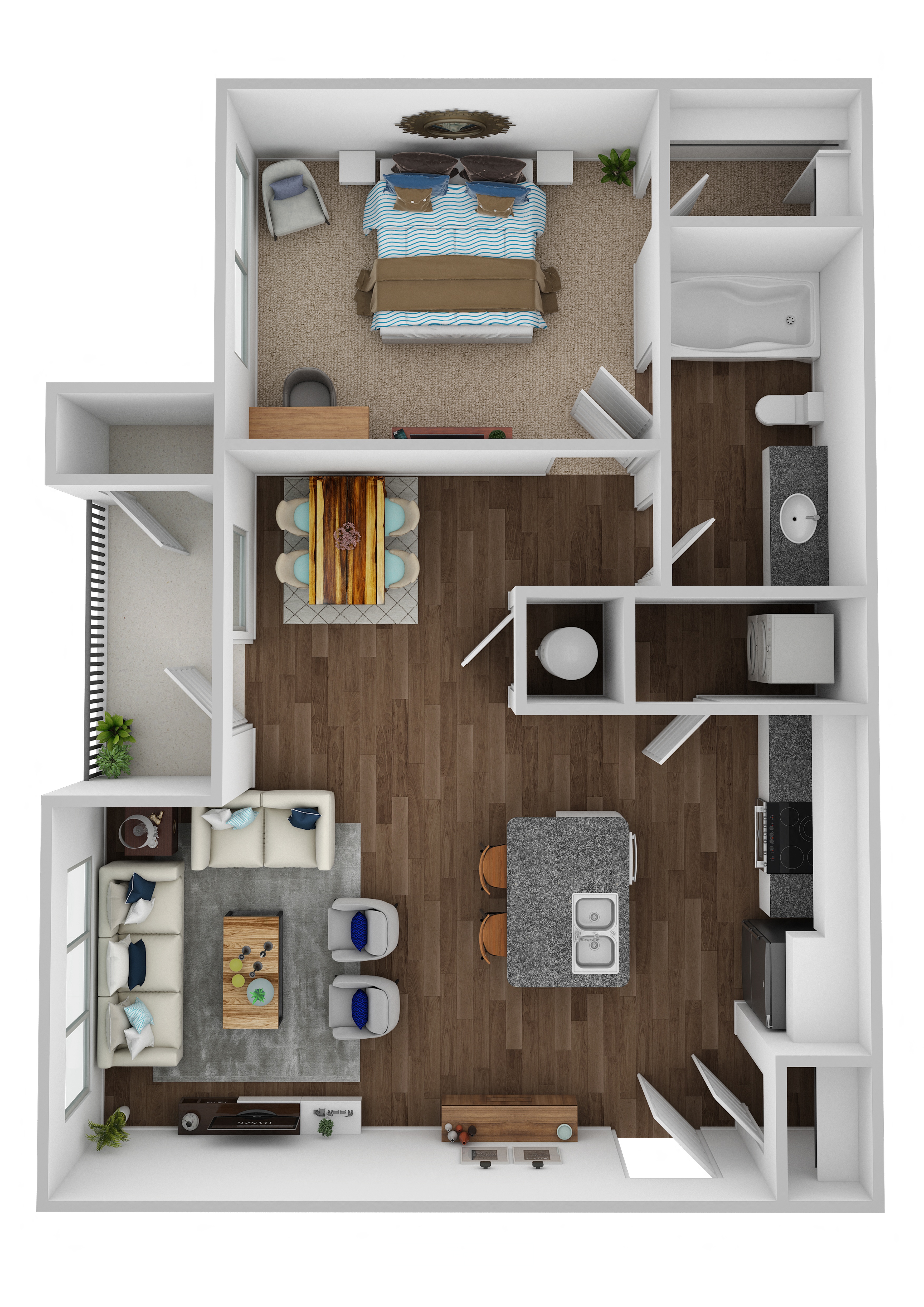 A1 floor plan