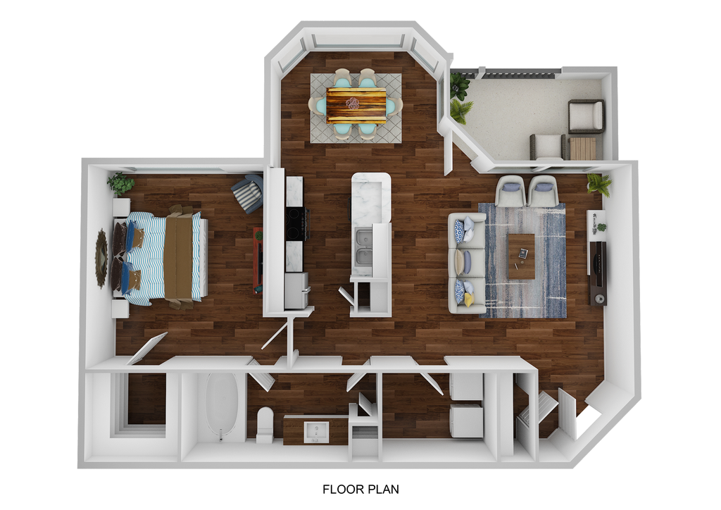 A floor plan
