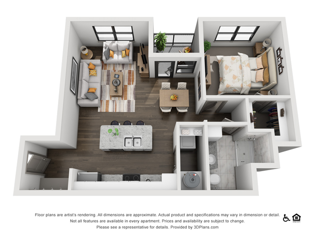 A1 - Brooks floor plan