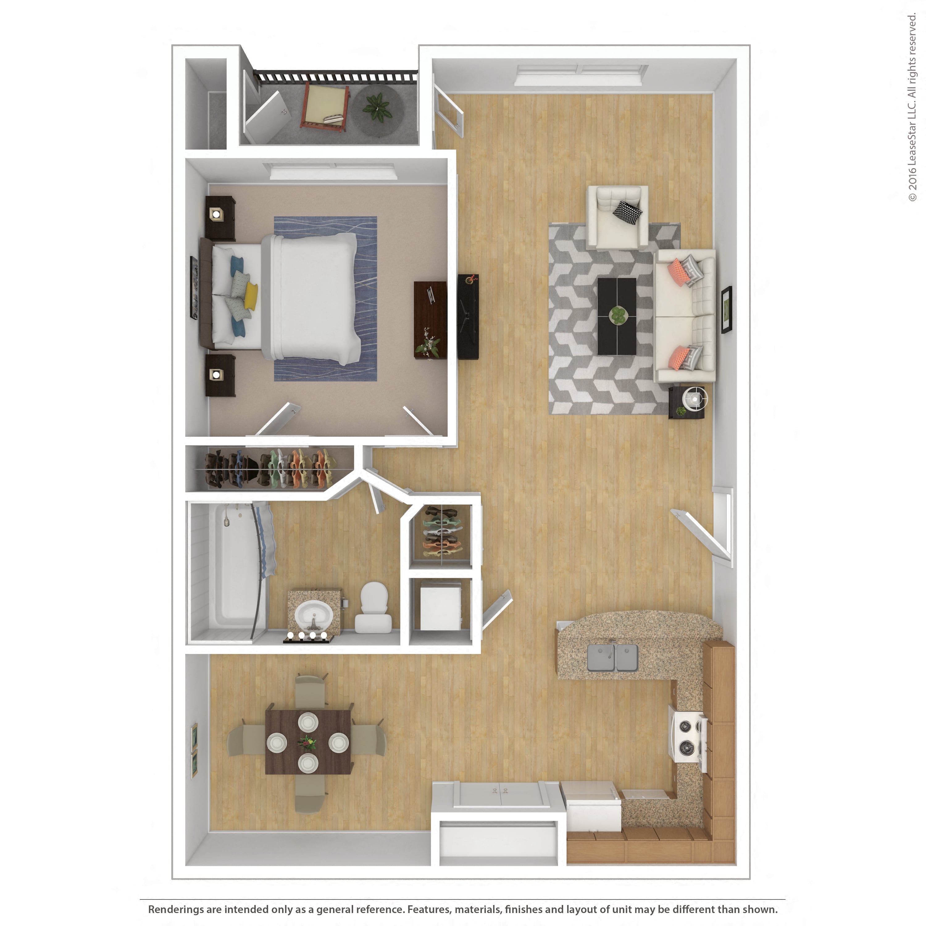 A1 floor plan
