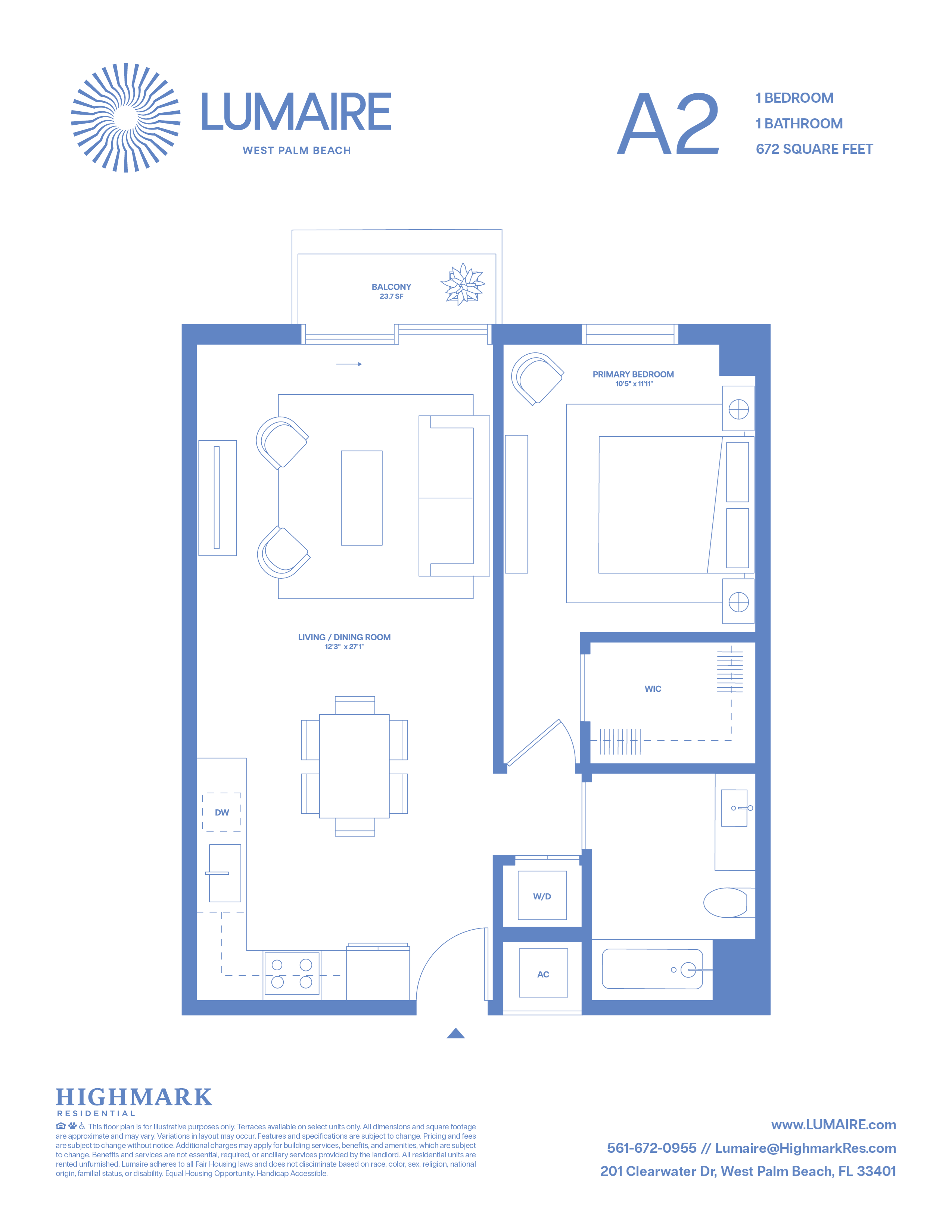 A2 floor plan