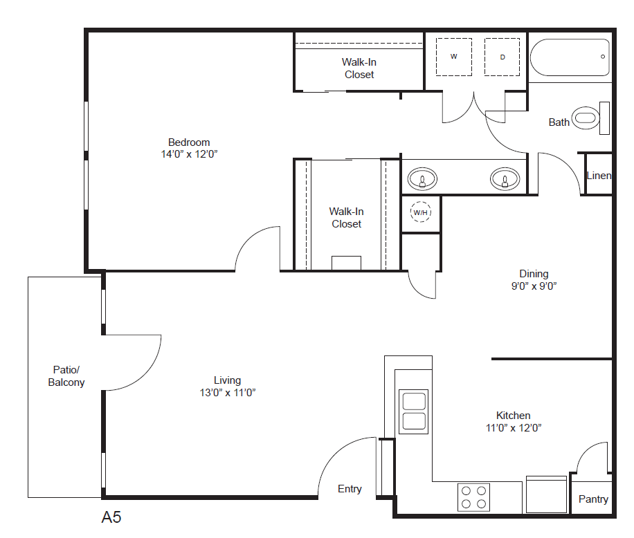 A4 floor plan