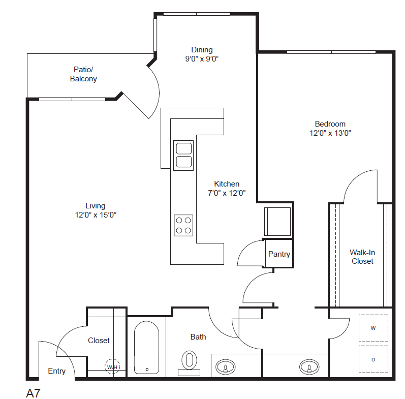 A6 floor plan
