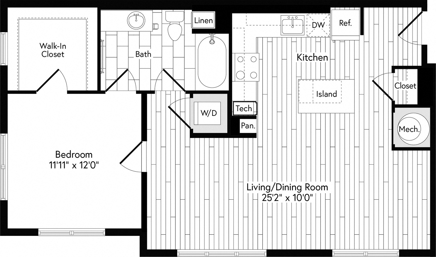 1GNR EAST floor plan