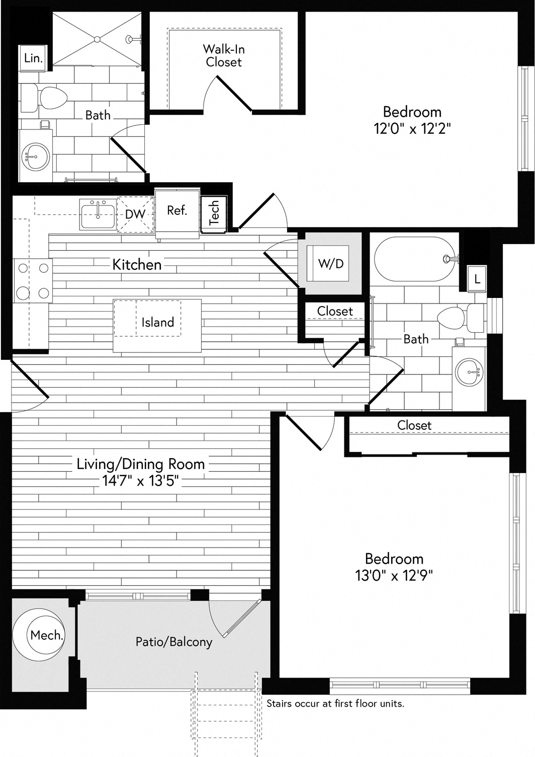 2D EAST floor plan