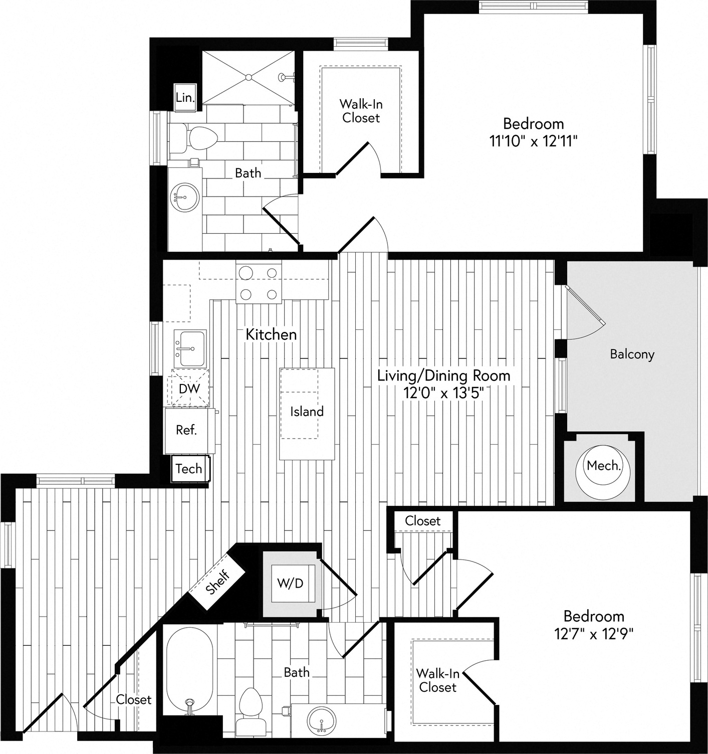2F EAST floor plan