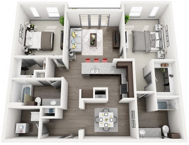 B3 - Atlanta floor plan