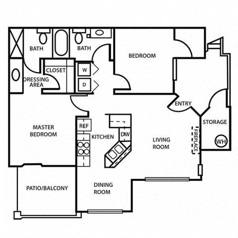 The Mesa floor plan