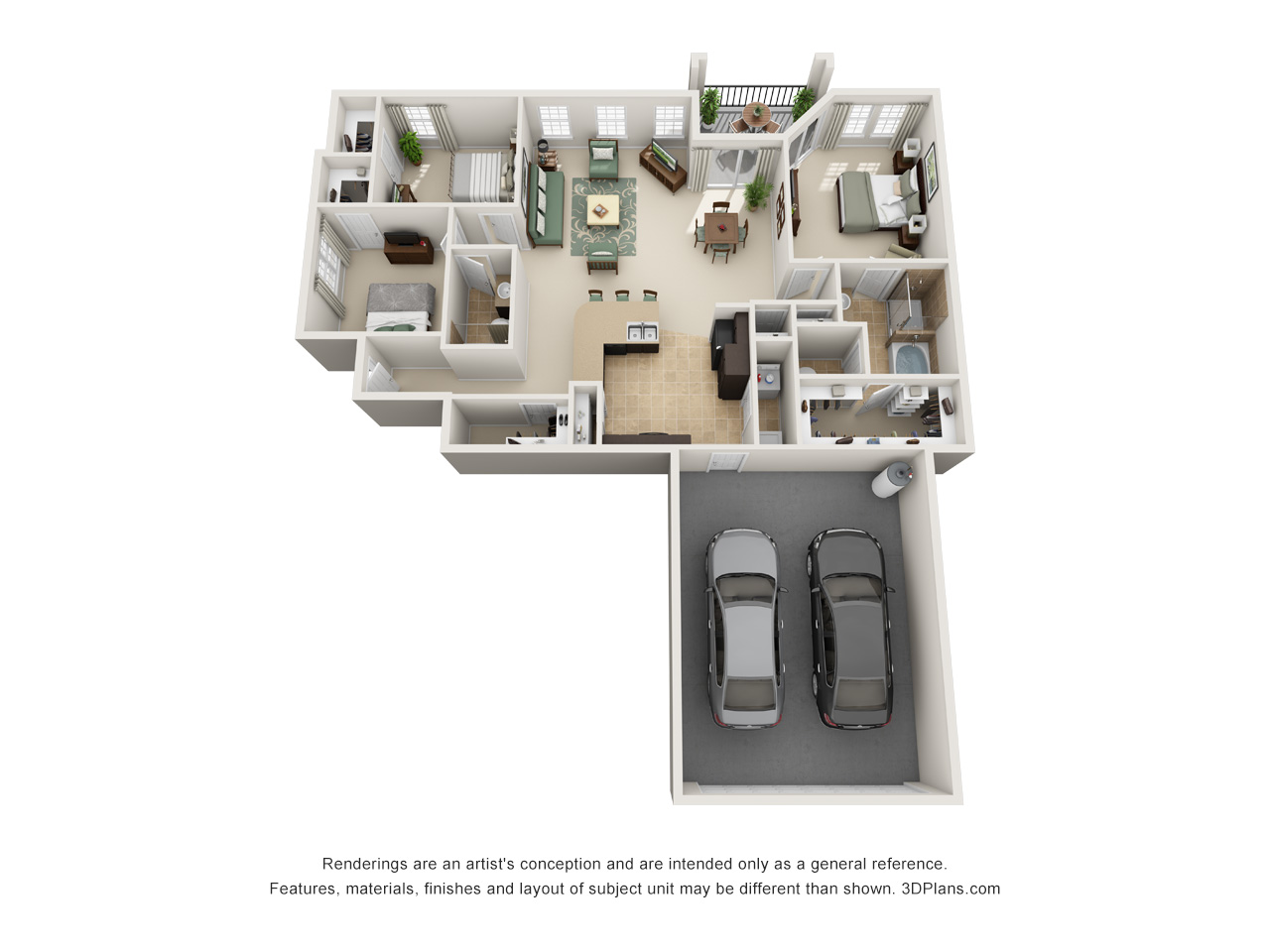 C1 - Amsterdam floor plan