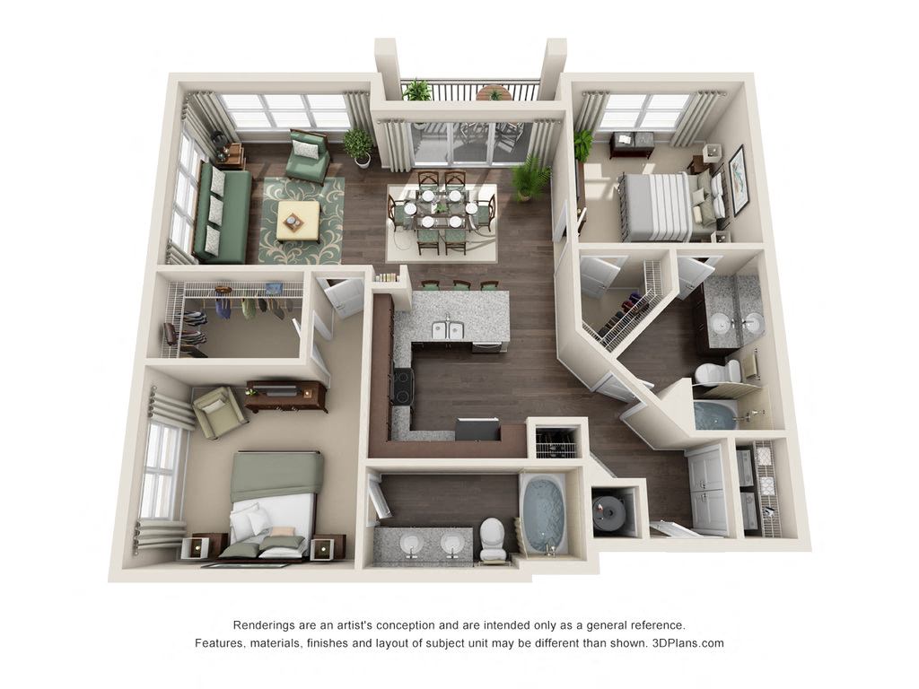 The Amsterdam floor plan