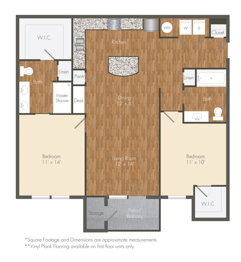 B1 - The Atlanta floor plan