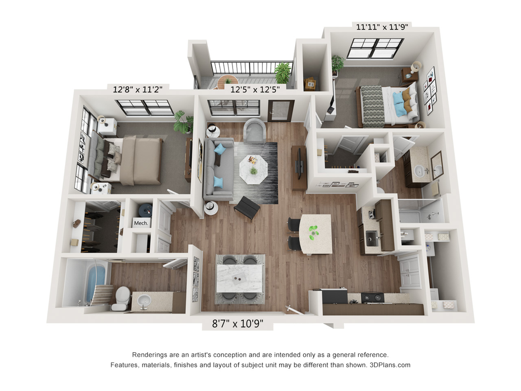 2B - The Presley floor plan