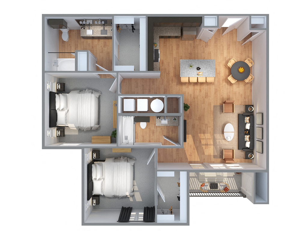 B2 floor plan
