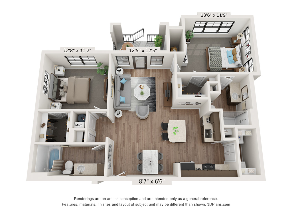 2C - The Eastwood floor plan