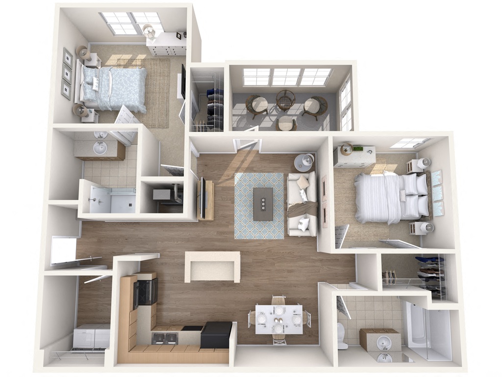B2B floor plan