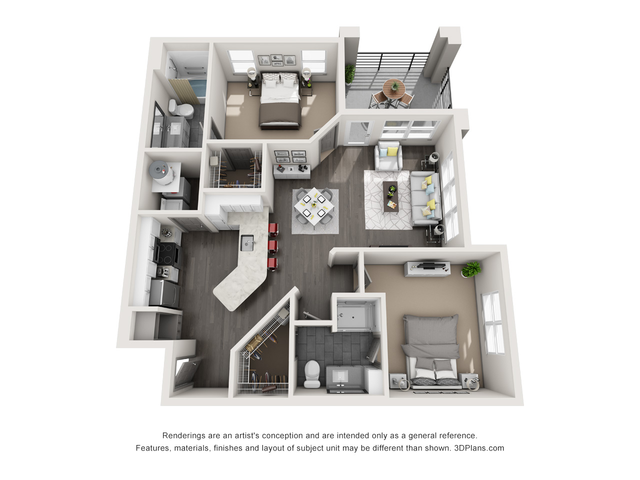 B2 - The Magnolia floor plan