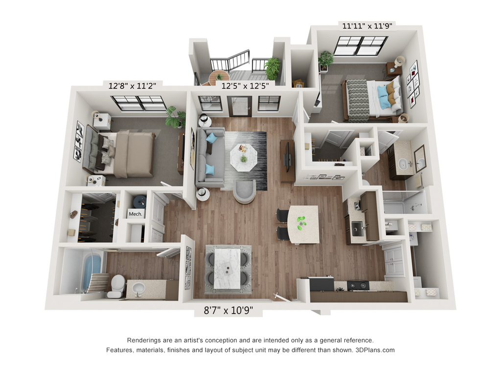2E - The Gable floor plan