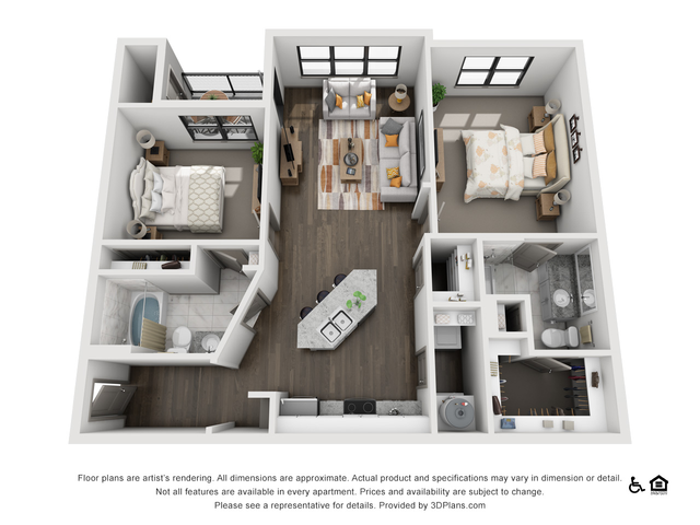B - Urban floor plan