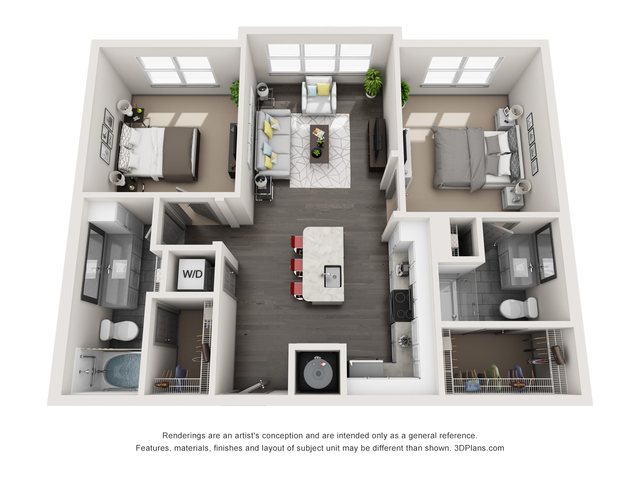 B - The Maple floor plan